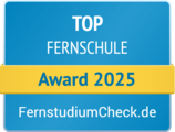 Top Fernschule 2025 - fernstudiumcheck.de