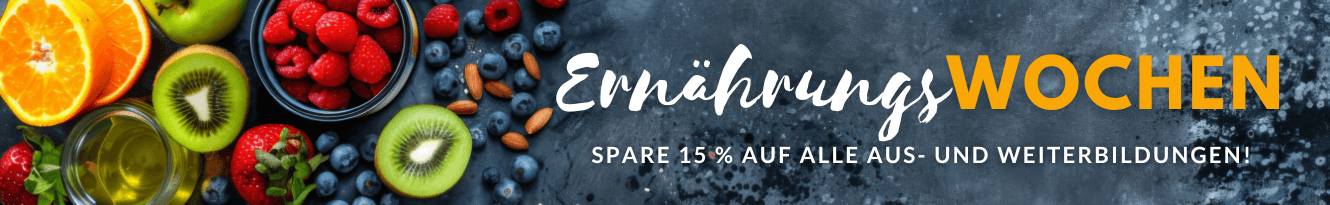 Spare 15 % Rabatt auf deine Aus- und Weiterbildungen!